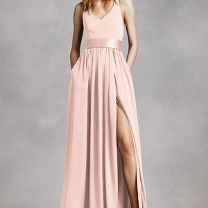 White by Vera Wang Bridesmaid Dress in Blush